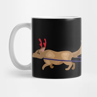 Dog sleigh Mug